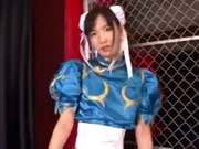 Kämpfendes Mädchen Chun Li - Mirei Kazuho